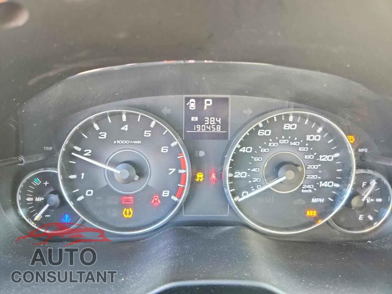 SUBARU OUTBACK 2011 - 4S4BRBLC9B3361997
