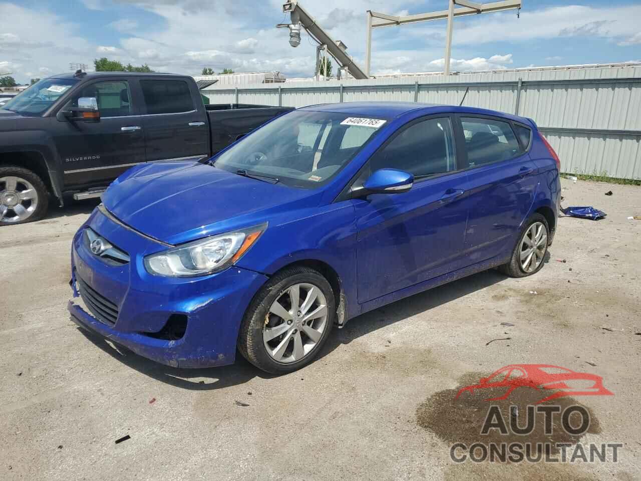 HYUNDAI ACCENT 2013 - KMHCU5AE0DU109612