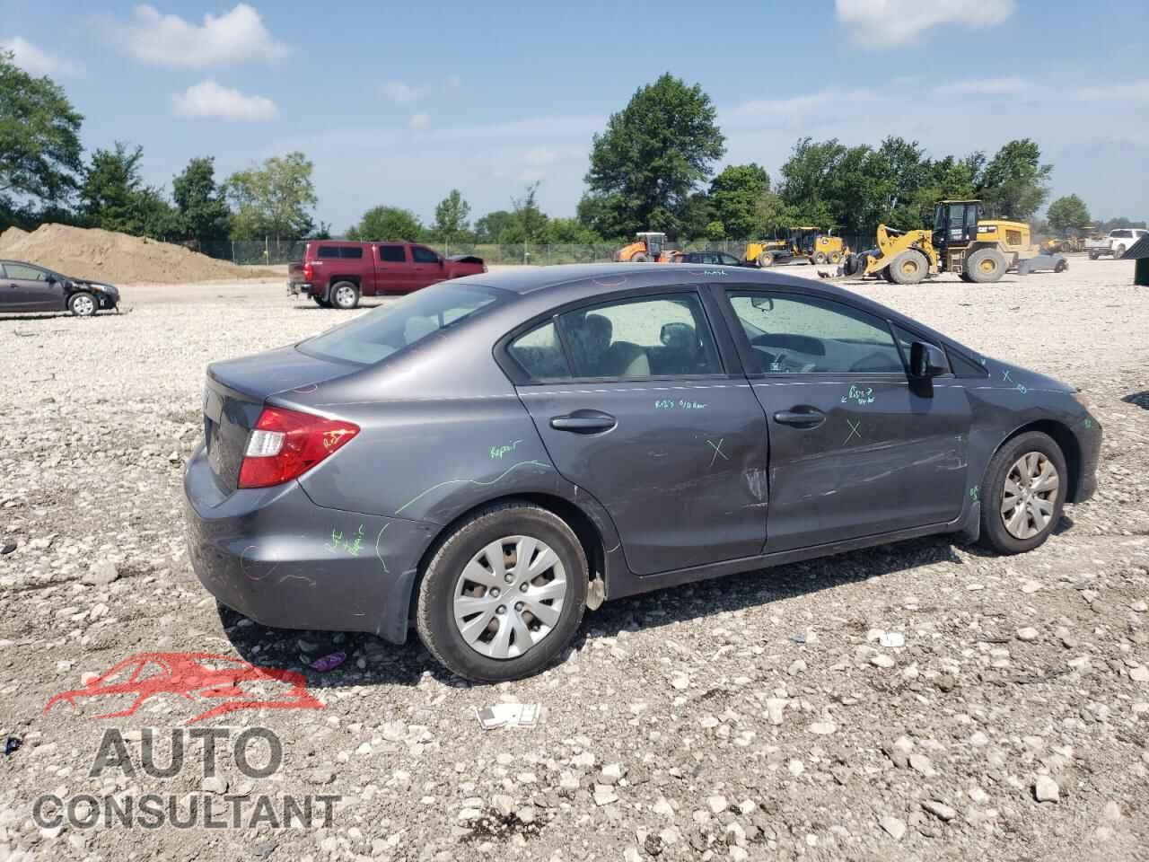 HONDA CIVIC 2012 - 19XFB2F52CE076110
