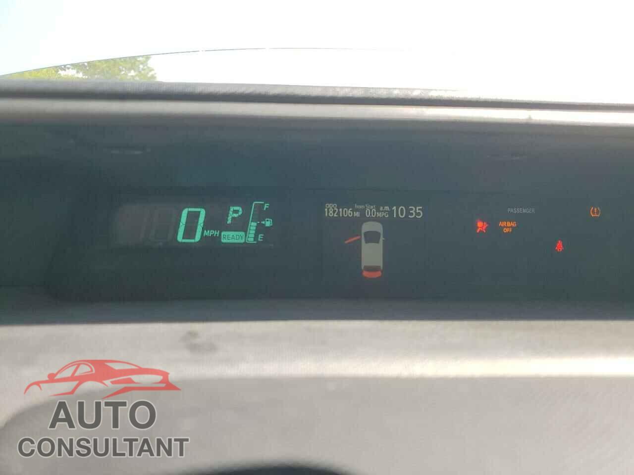 TOYOTA PRIUS 2013 - JTDKDTB32D1035290