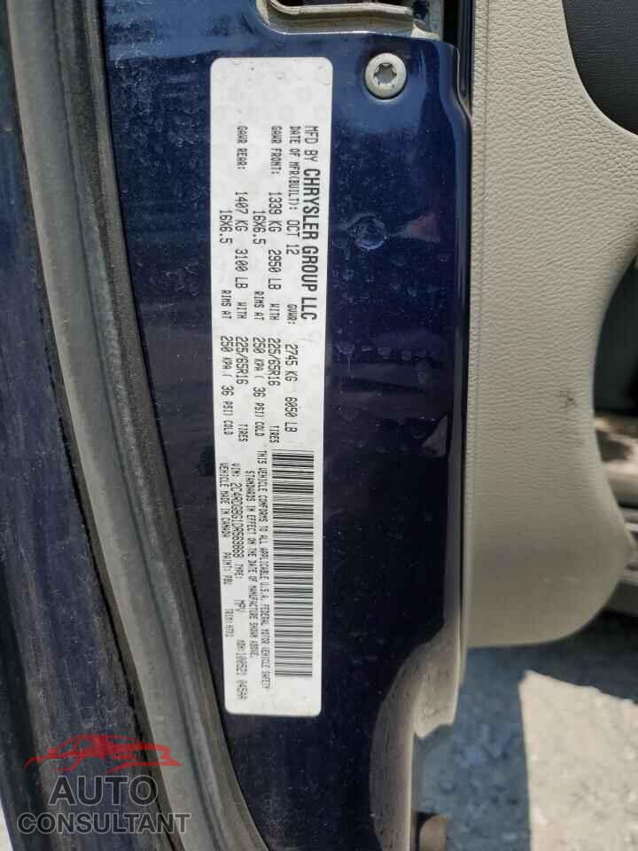 DODGE CARAVAN 2013 - 2C4RDGBG1DR569868