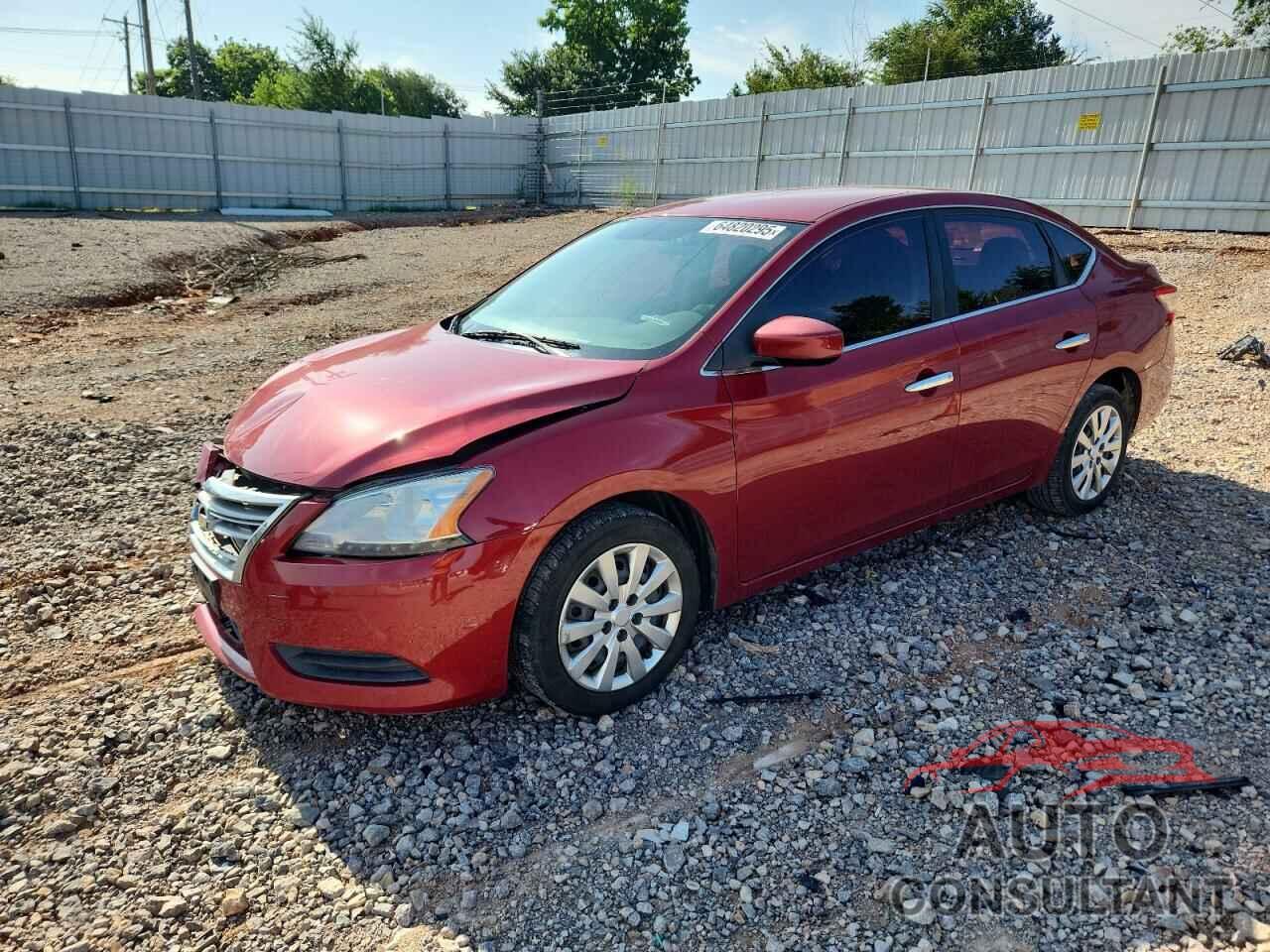 NISSAN SENTRA 2014 - 3N1AB7AP5EL622190