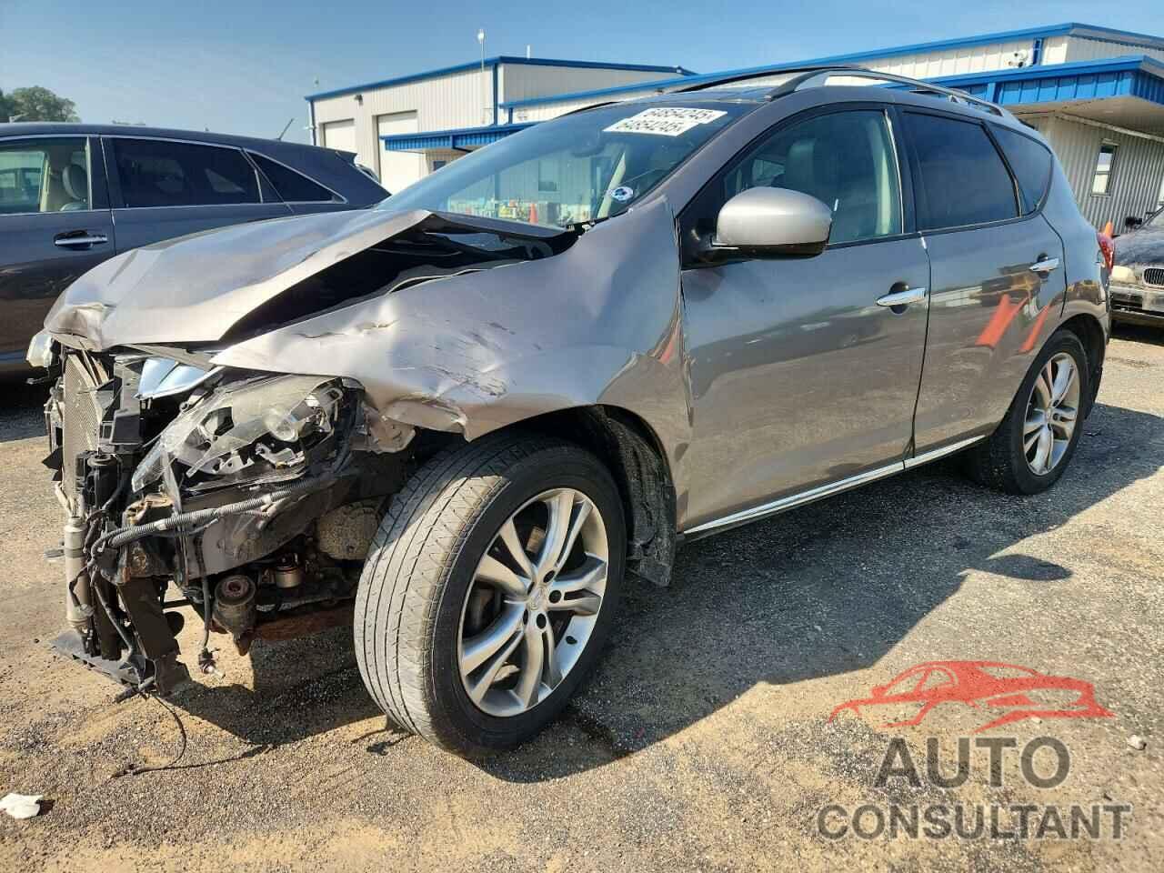 NISSAN MURANO 2009 - JN8AZ18WX9W112988