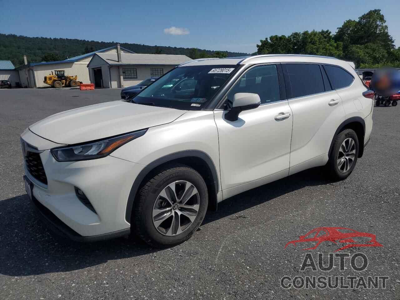 TOYOTA HIGHLANDER 2020 - 5TDHZRBH4LS040020