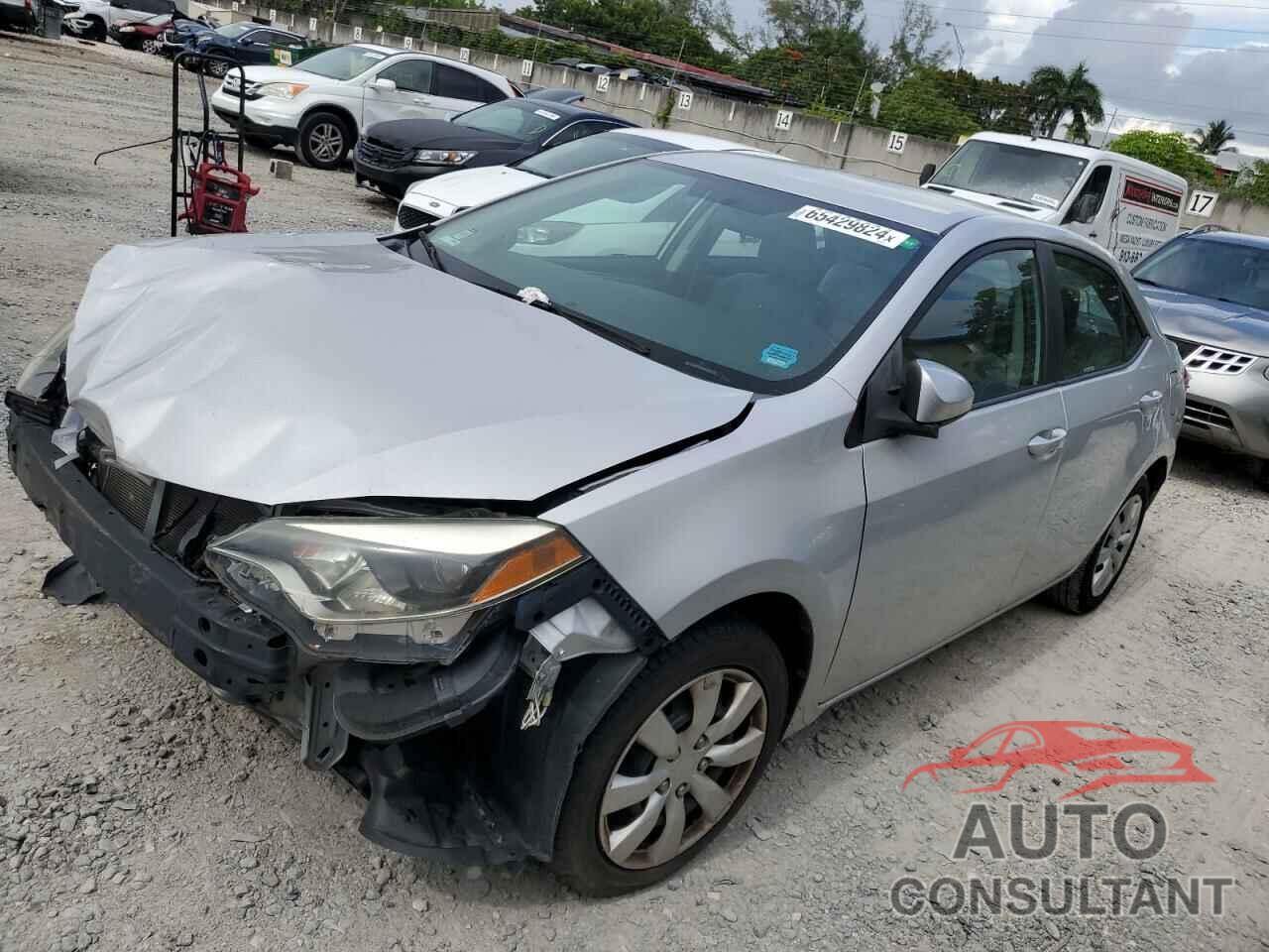 TOYOTA COROLLA 2016 - 2T1BURHE5GC628735