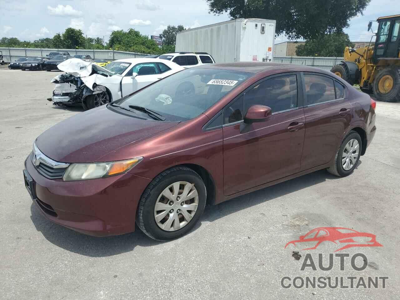 HONDA CIVIC 2012 - 19XFB2F59CE066481