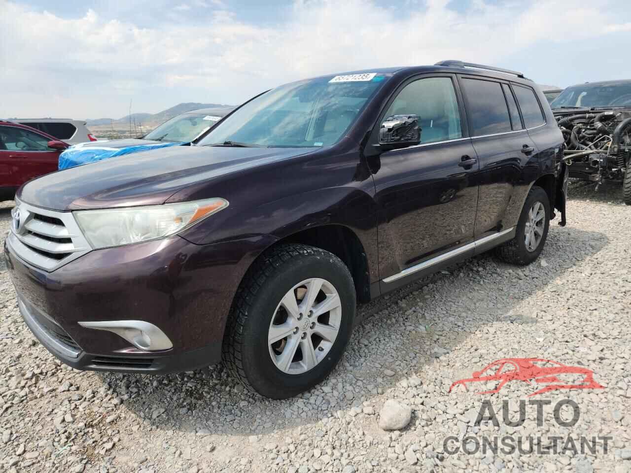 TOYOTA HIGHLANDER 2013 - 5TDBK3EH7DS193642