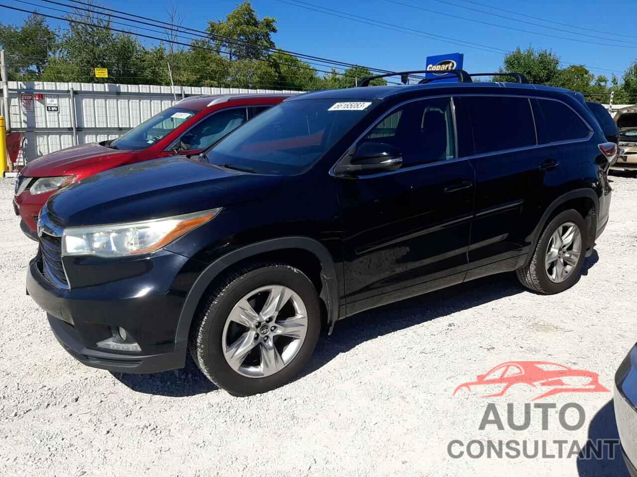 TOYOTA HIGHLANDER 2016 - 5TDDKRFH4GS251009
