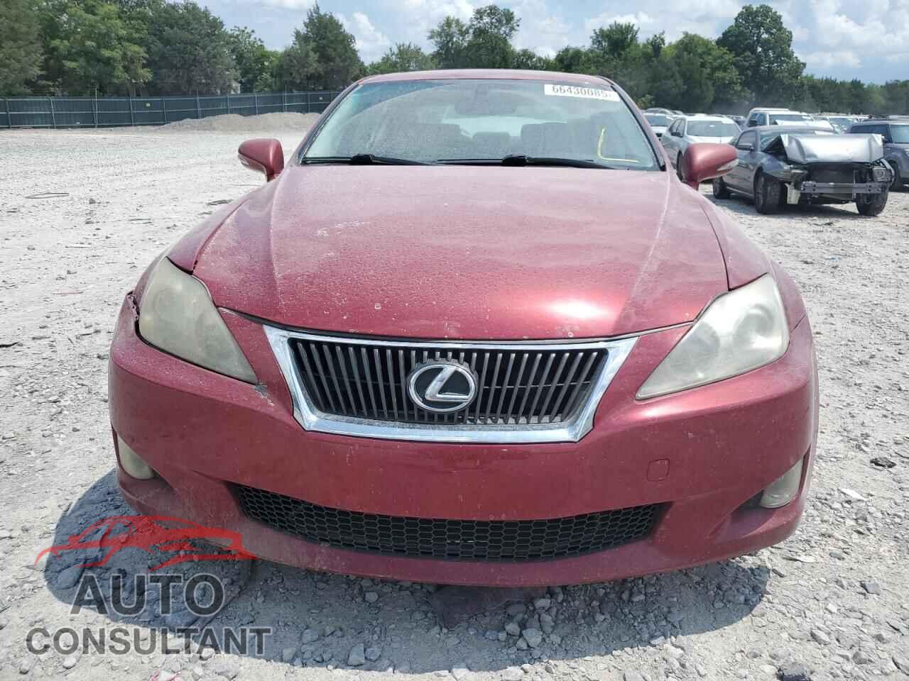 LEXUS IS 2010 - JTHBF5C25A5112765
