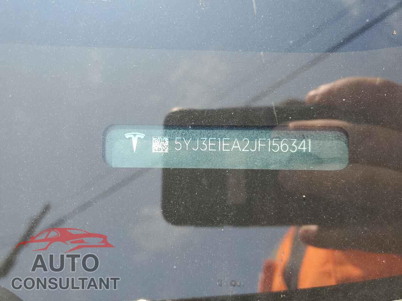 TESLA MODEL 3 2018 - 5YJ3E1EA2JF156341