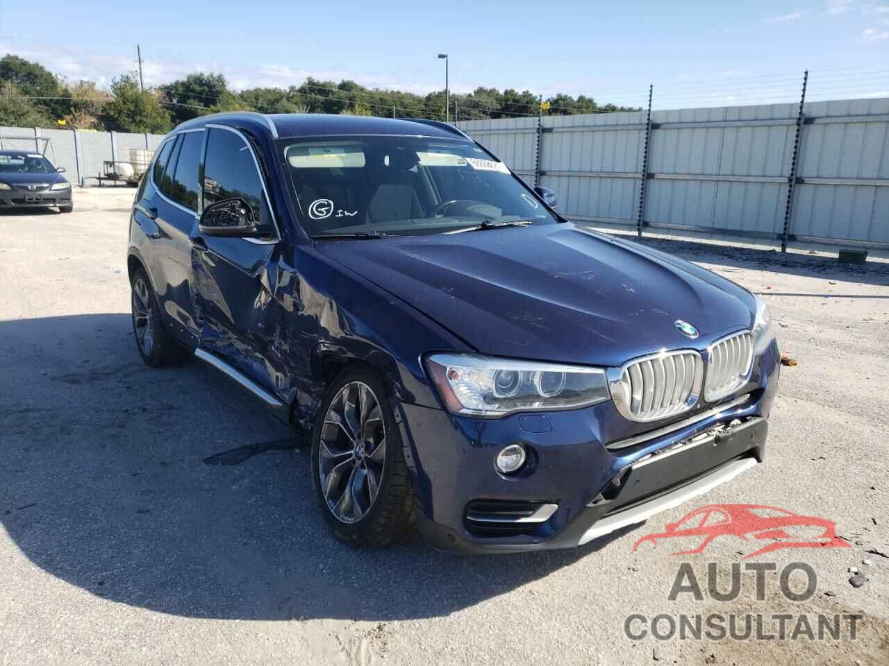BMW X3 2017 - 5UXWZ7C36H0V91041