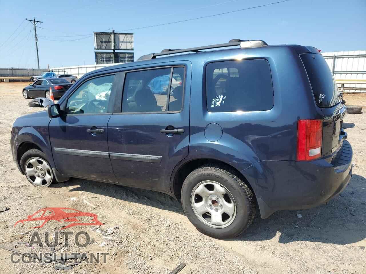 HONDA PILOT 2012 - 5FNYF3H23CB039955