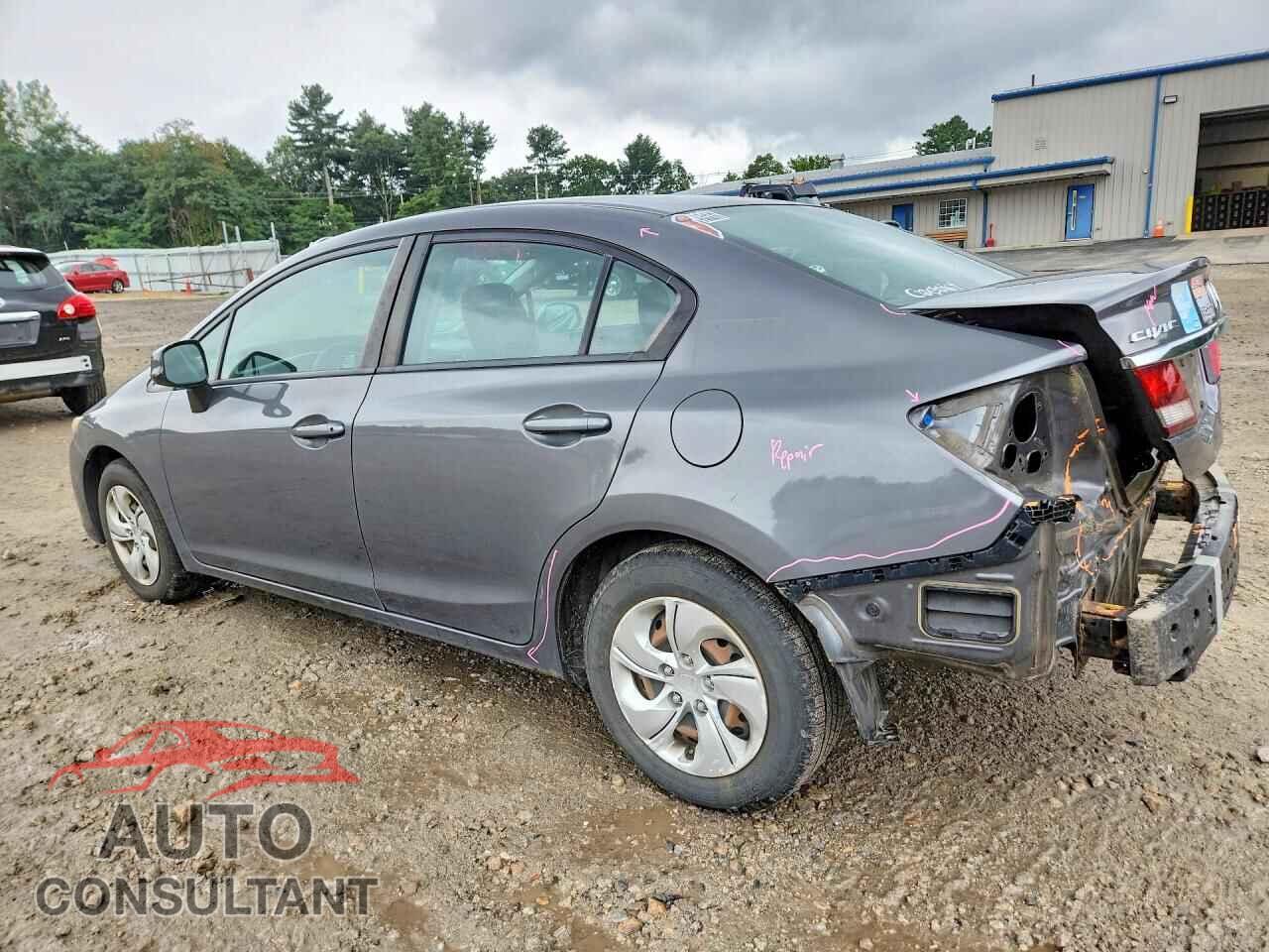 HONDA CIVIC 2013 - 2HGFB2F50DH515263
