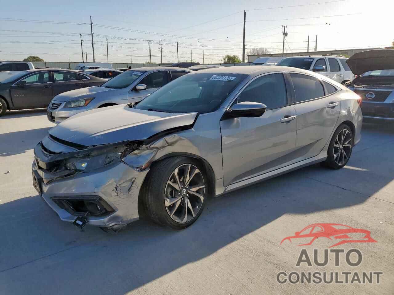 HONDA CIVIC 2019 - 2HGFC2F85KH602404