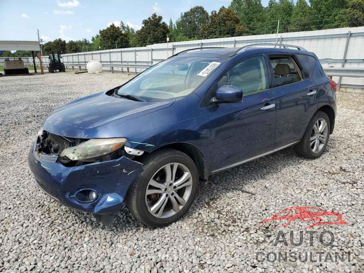 NISSAN MURANO 2009 - JN8AZ18W69W149469