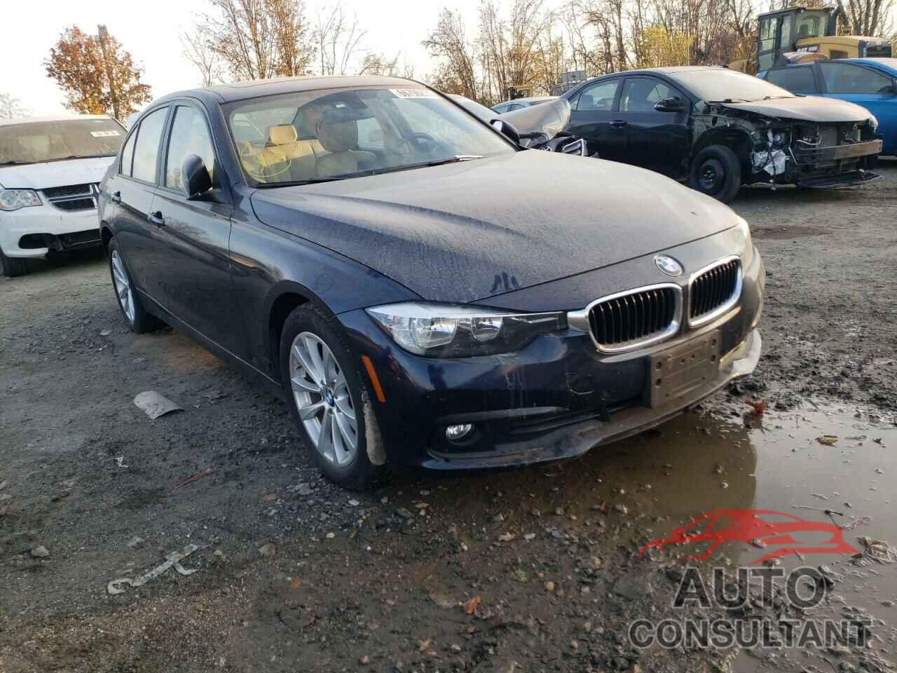 BMW 3 SERIES 2017 - WBA8E5G33HNU45104