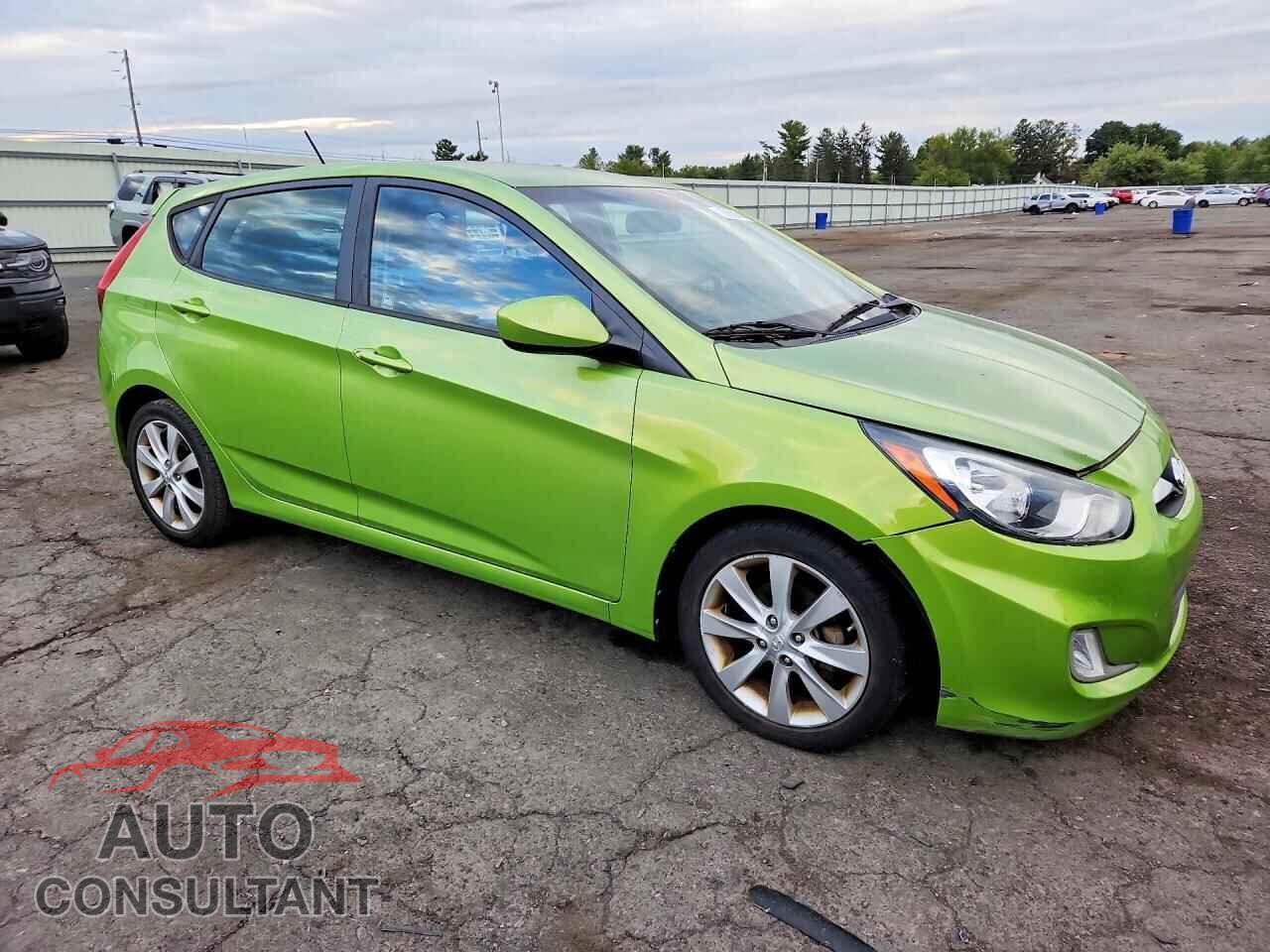 HYUNDAI ACCENT 2012 - KMHCU5AE2CU037472