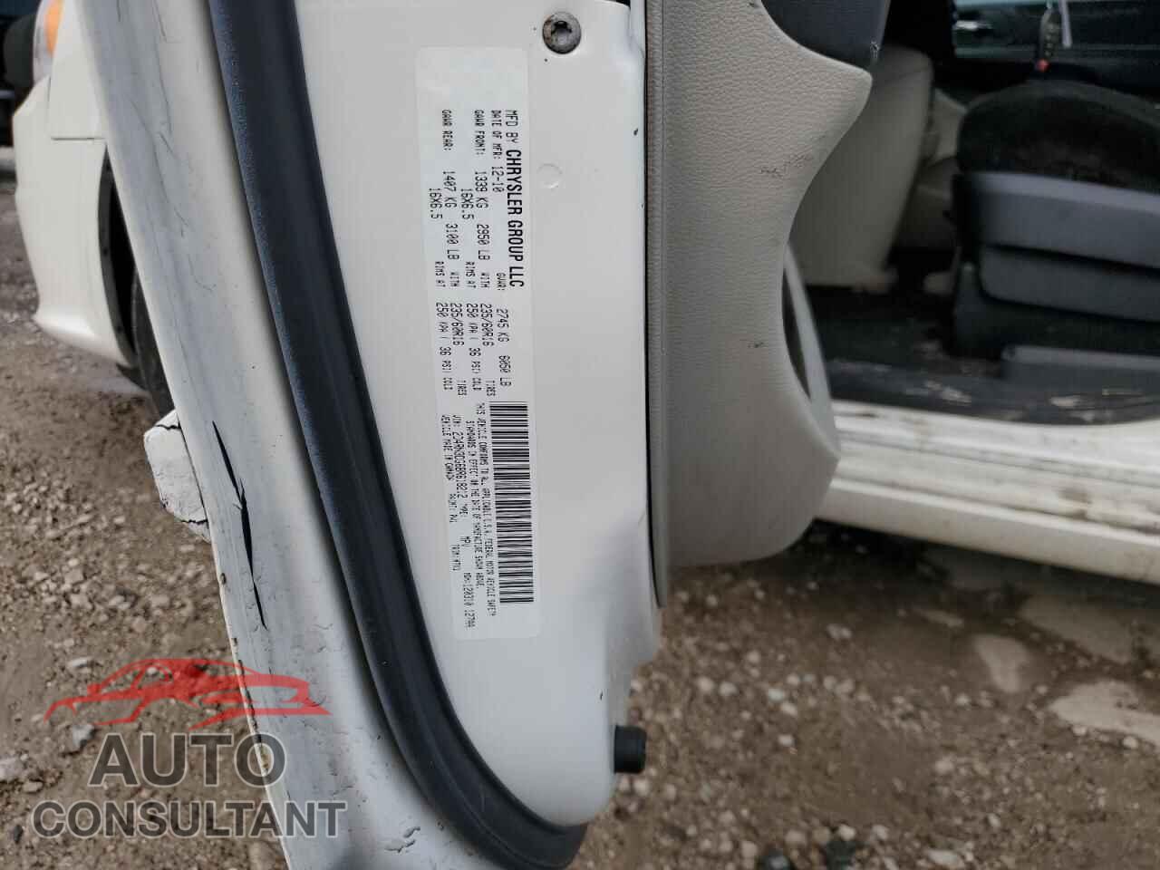 DODGE CARAVAN 2011 - 2D4RN3DG6BR618212