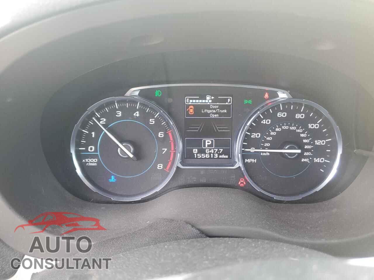 SUBARU FORESTER 2018 - JF2SJAGC8JH483799