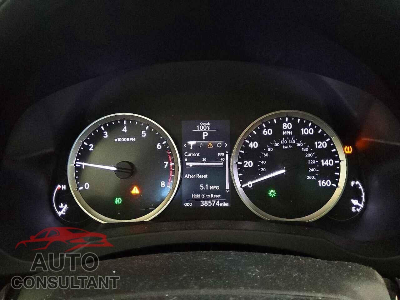 LEXUS IS 2015 - JTHBF1D21F5076314
