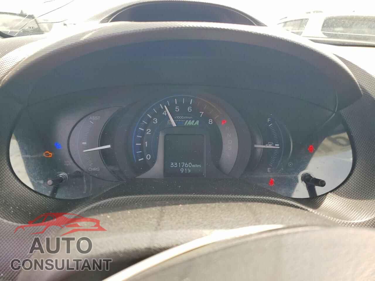 HONDA INSIGHT 2012 - JHMZE2H58CS001666
