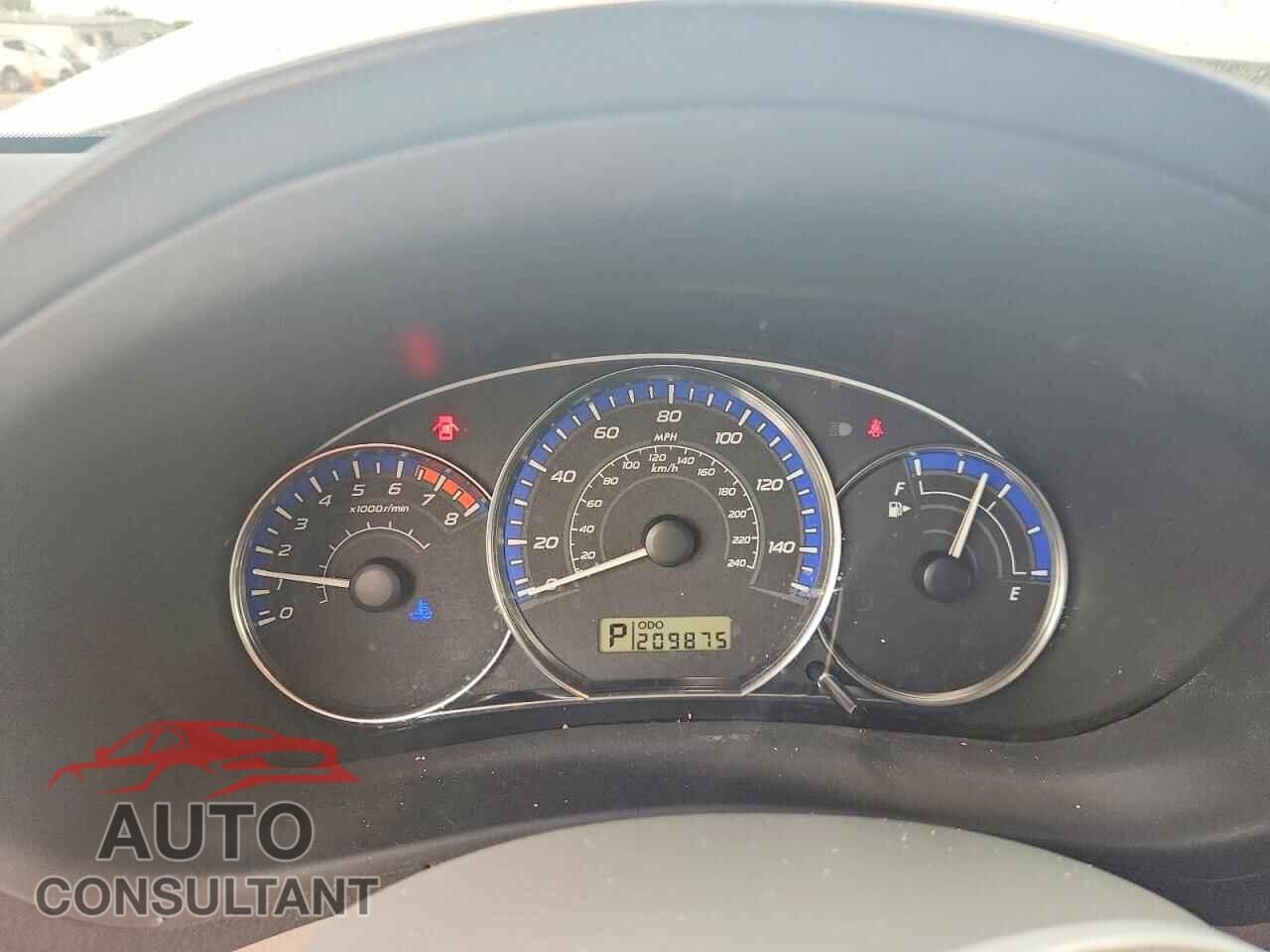 SUBARU FORESTER 2012 - JF2SHBDC7CH460832