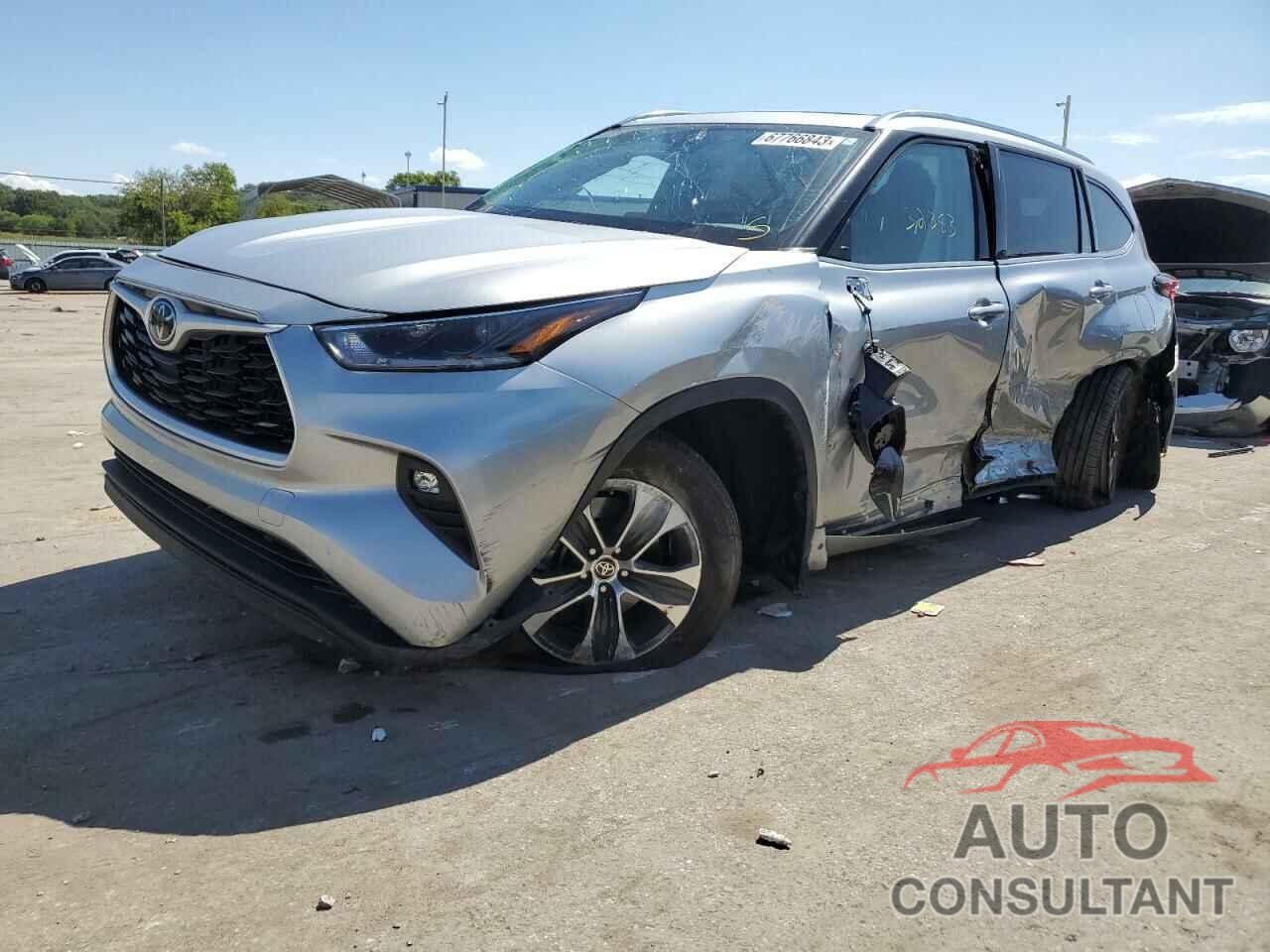 TOYOTA HIGHLANDER 2021 - 5TDHZRBH6MS137298