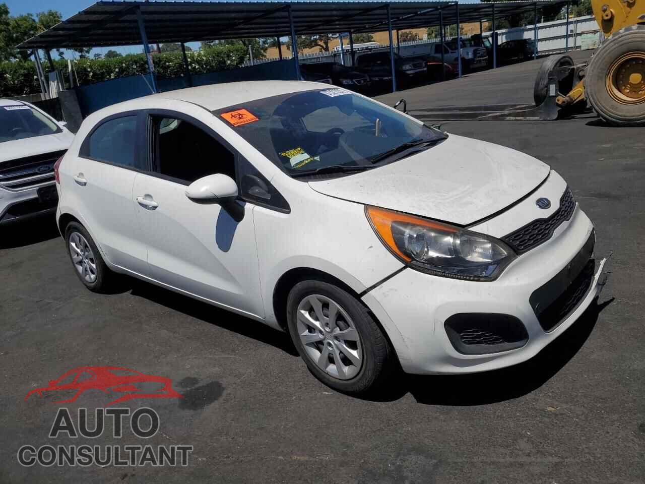 KIA RIO 2012 - KNADM5A35C6015748