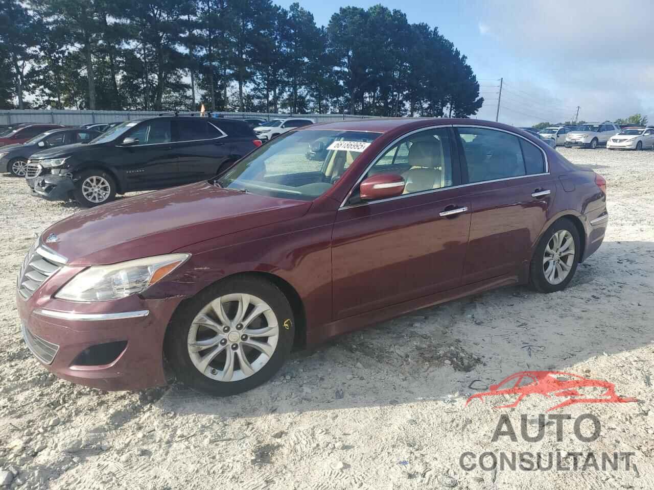 HYUNDAI GENESIS 2012 - KMHGC4DD9CU176662