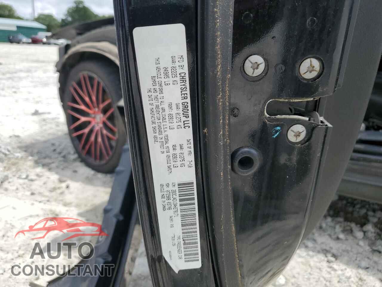 DODGE CHALLENGER 2010 - 2B3CJ4DV3AH278171