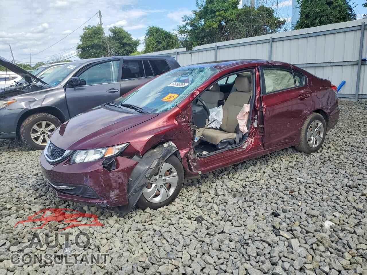 HONDA CIVIC 2014 - 19XFB2F50EE260786