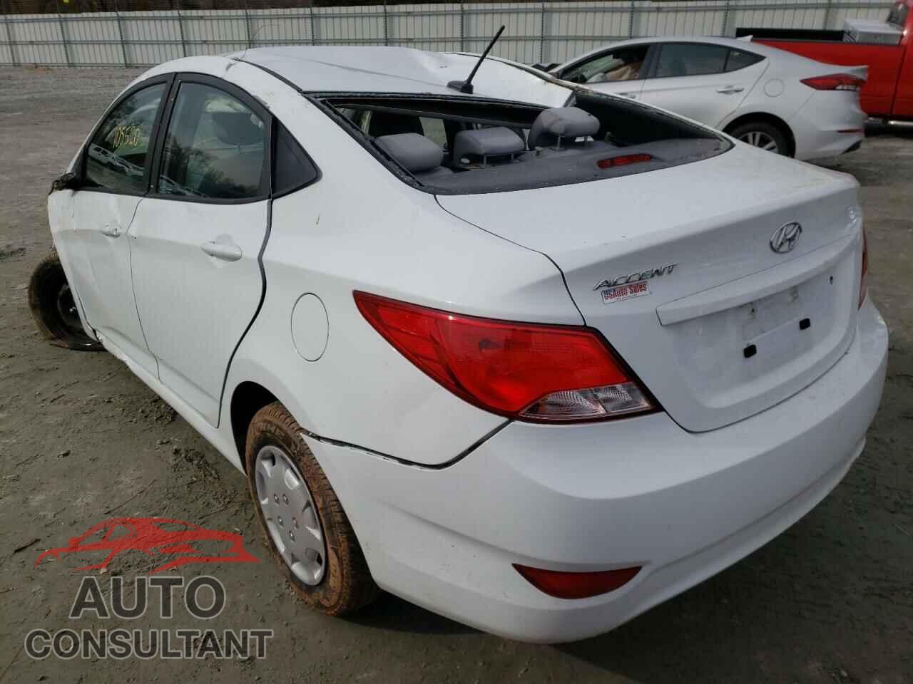 HYUNDAI ACCENT 2017 - KMHCT4AE9HU307818