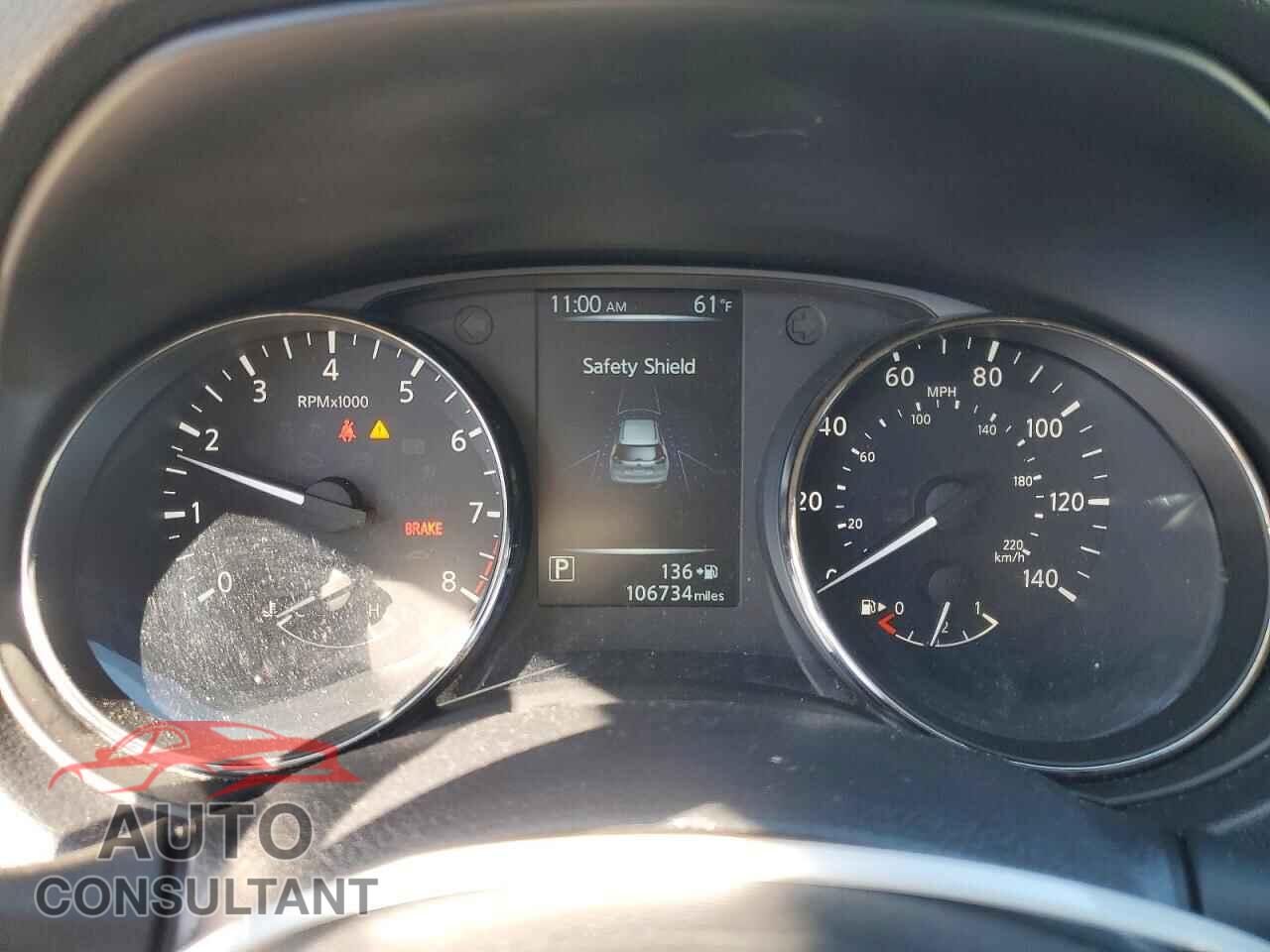 NISSAN ROGUE 2017 - KNMAT2MV5HP596187