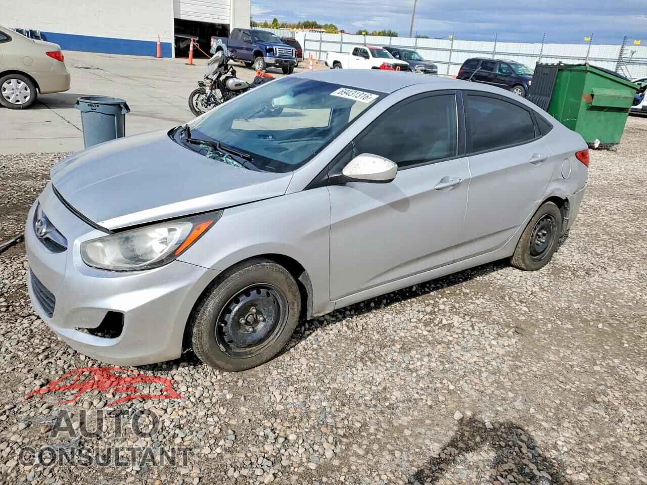HYUNDAI ACCENT 2012 - KMHCT4AE8CU116156
