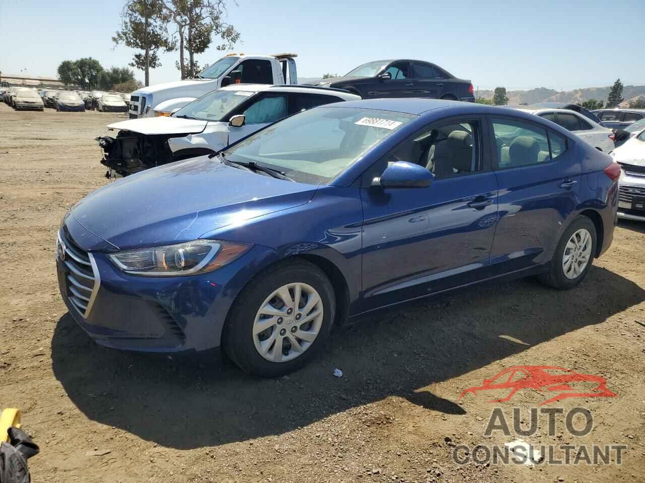 HYUNDAI ELANTRA 2018 - 5NPD74LF0JH318435