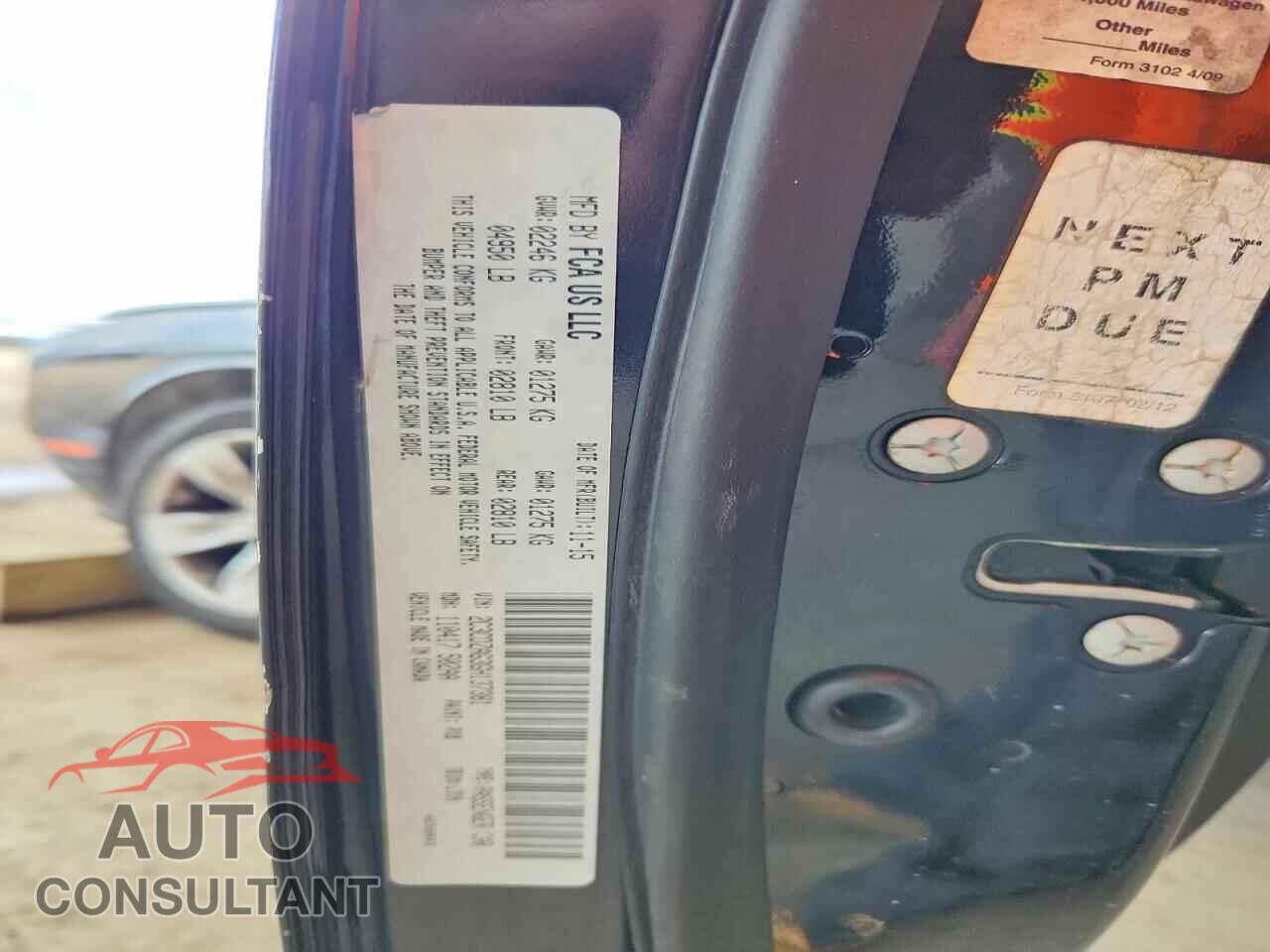DODGE CHALLENGER 2016 - 2C3CDZAG3GH137381