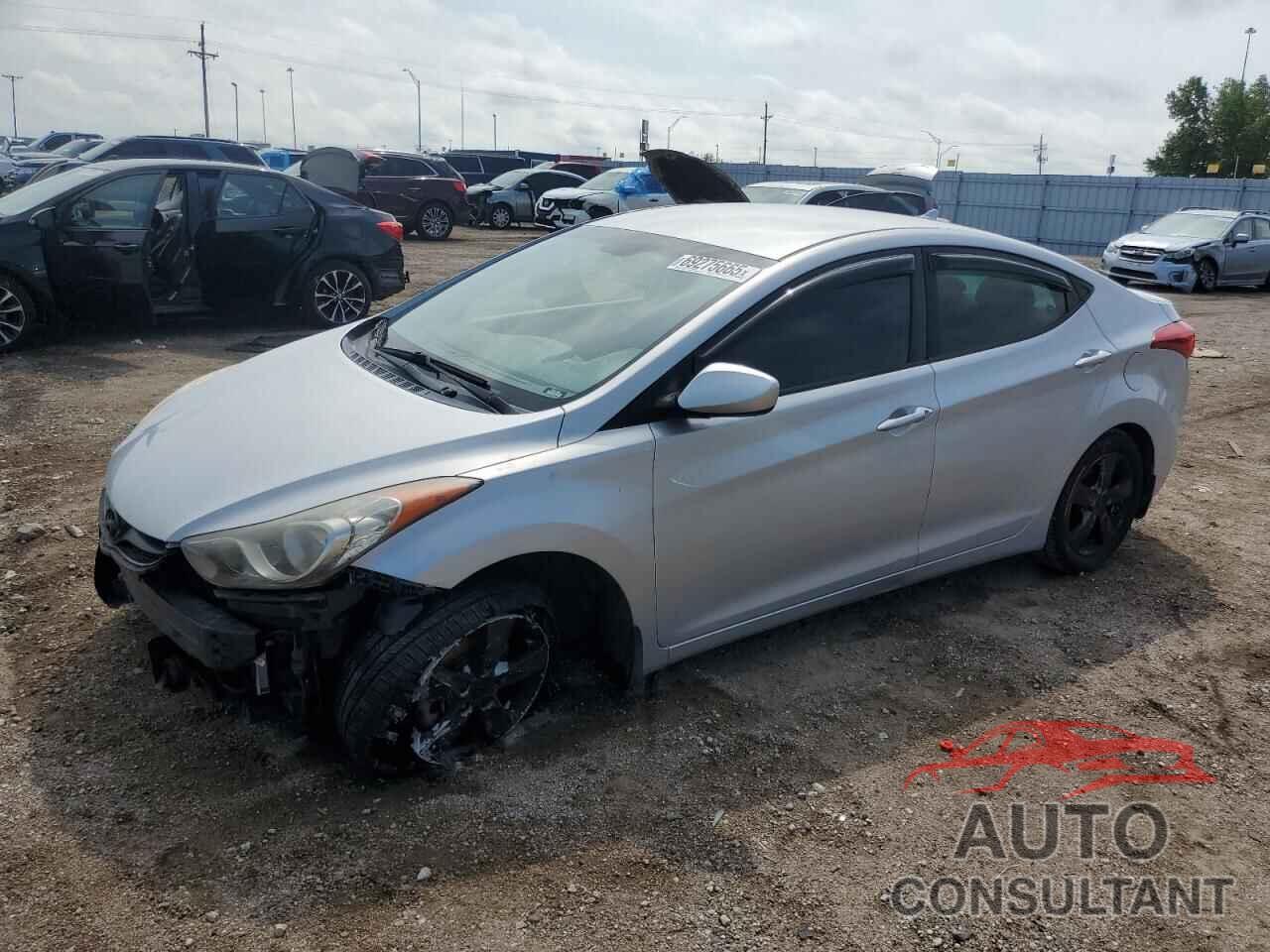 HYUNDAI ELANTRA 2013 - KMHDH4AE6DU664342