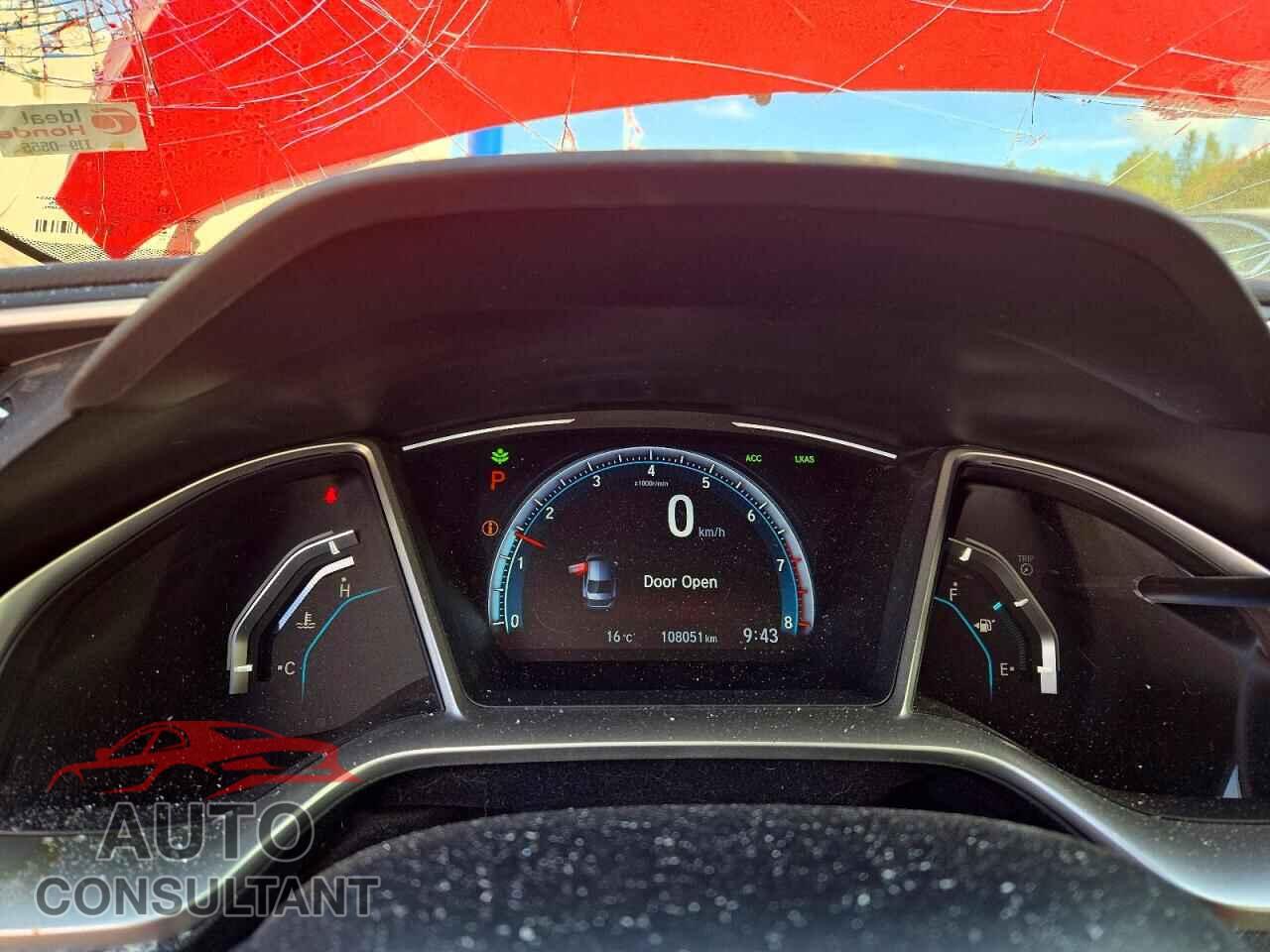 HONDA CIVIC 2019 - 2HGFC2F74KH012606