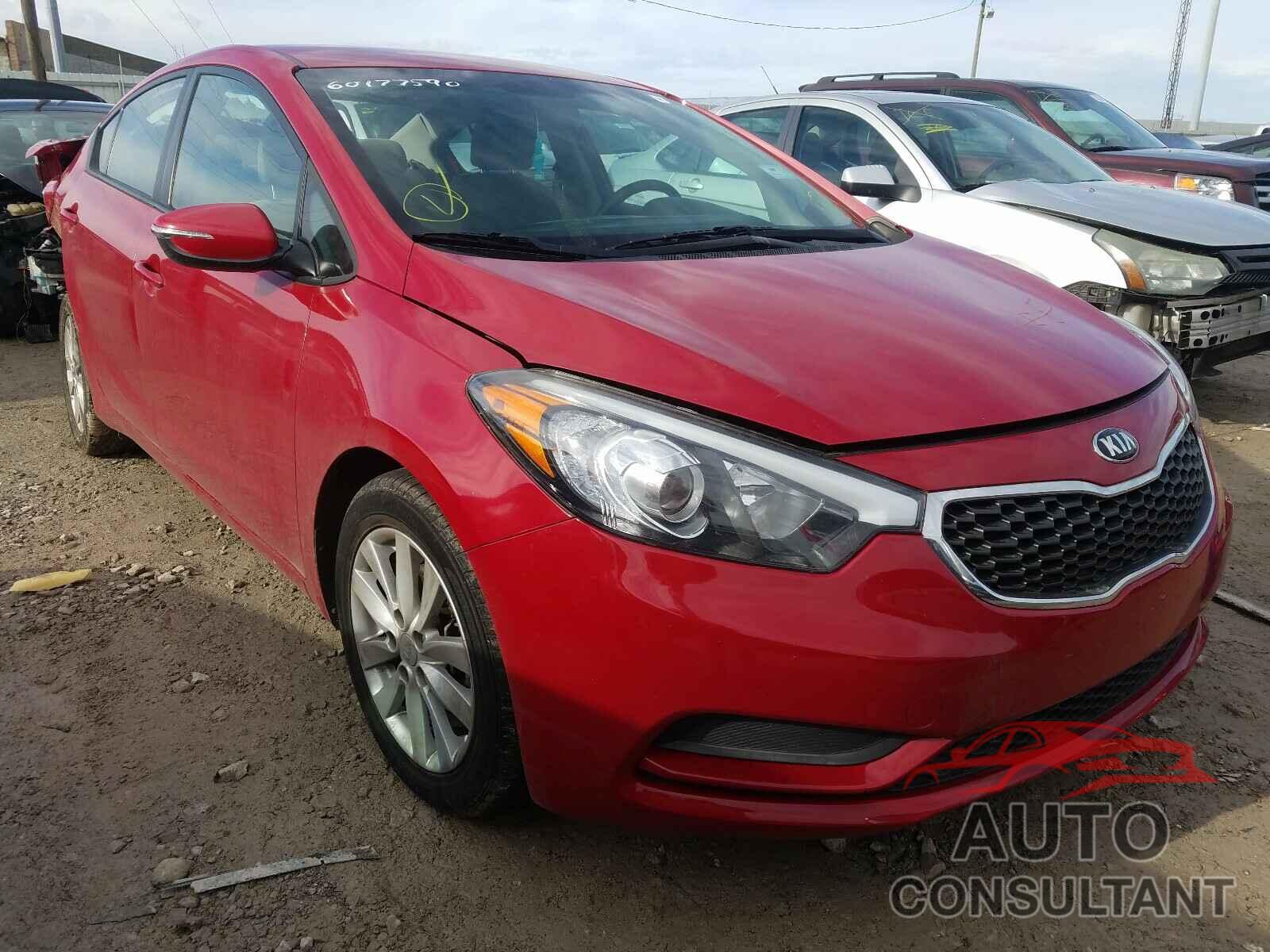 KIA FORTE 2016 - KNAFX4A69G5445735