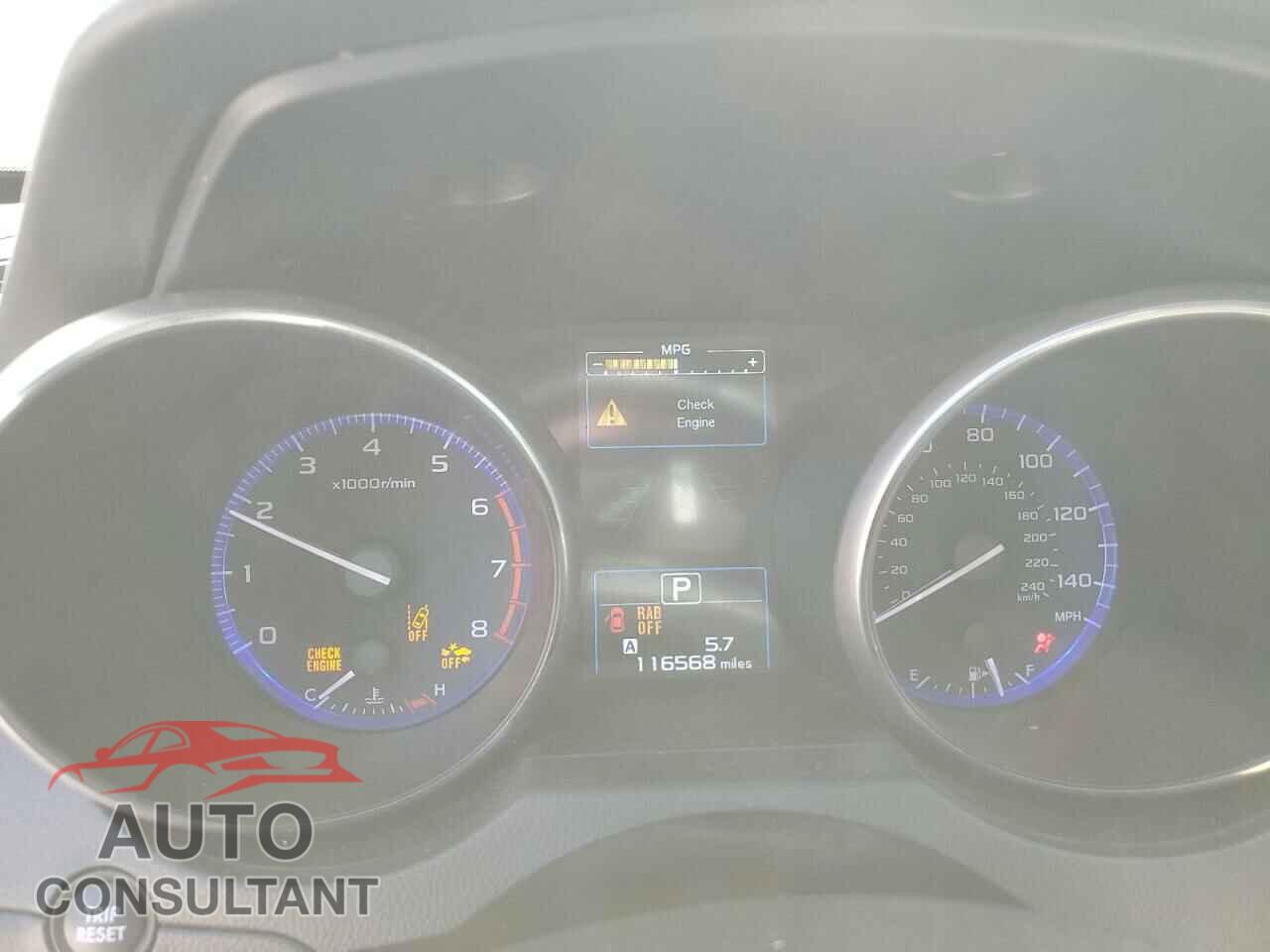 SUBARU OUTBACK 2017 - 4S4BSANC5H3297302