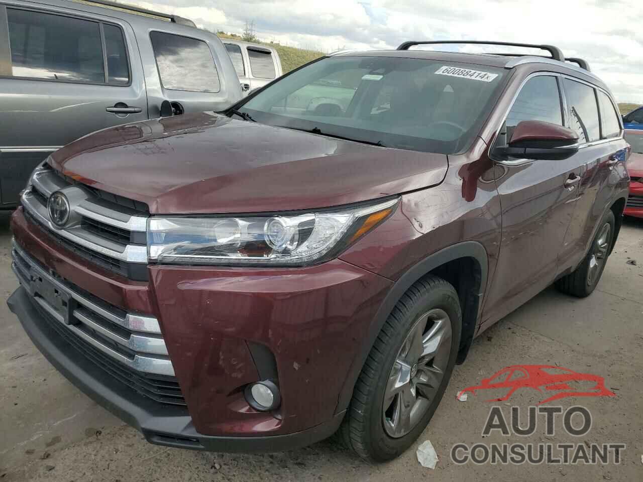 TOYOTA HIGHLANDER 2017 - 5TDDZRFH2HS446880