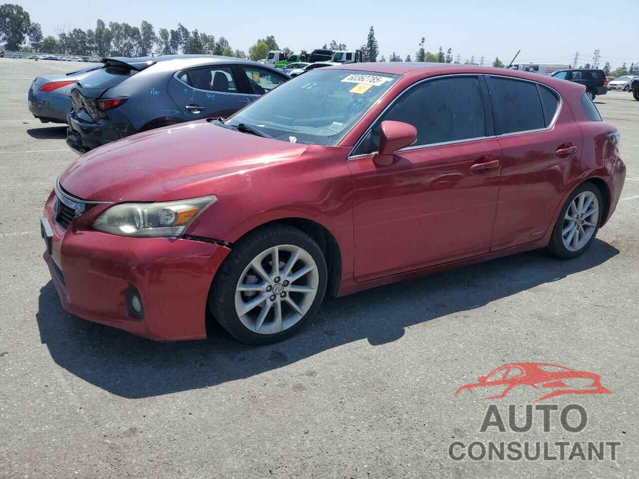 LEXUS CT 200 2012 - JTHKD5BH9C2099941