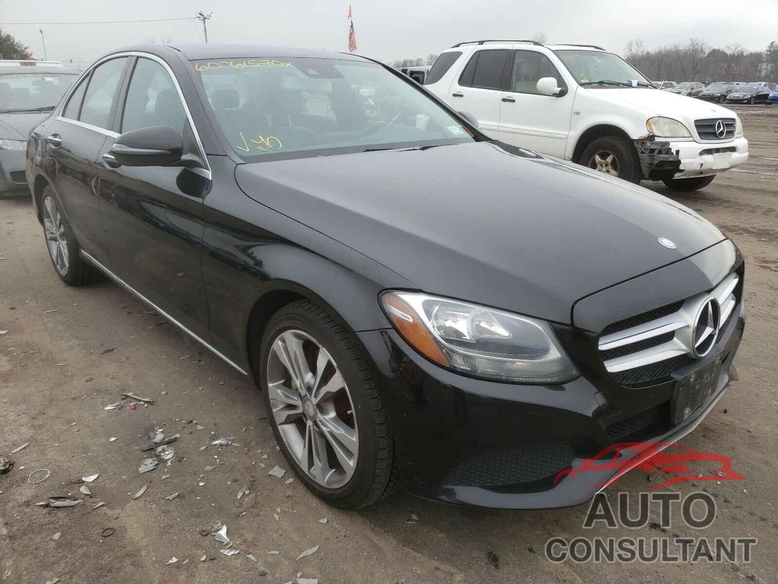 MERCEDES-BENZ C CLASS 2017 - WDDWF4KB9HR237758