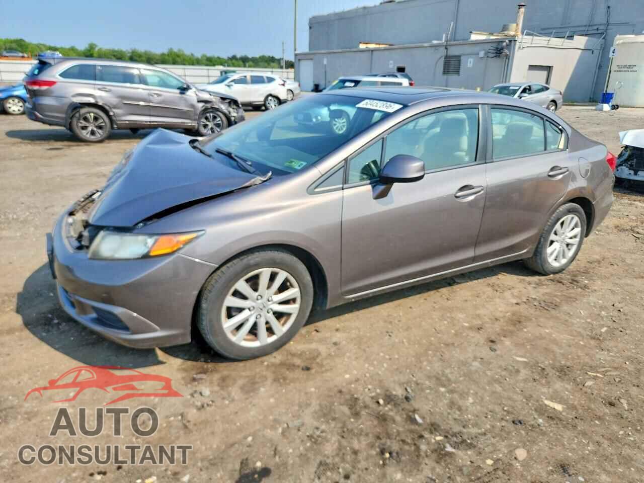 HONDA CIVIC 2012 - 19XFB2F89CE378312