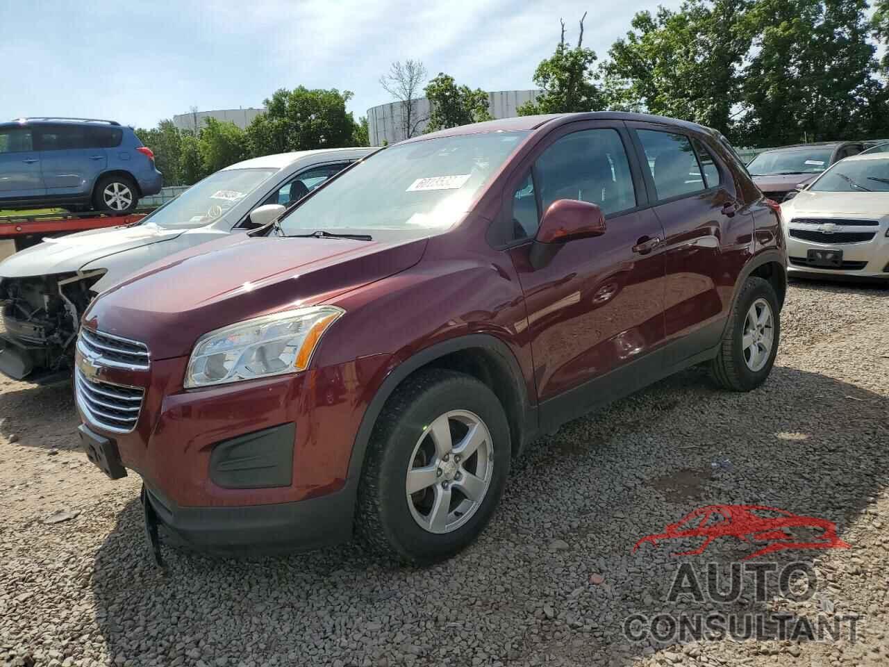 CHEVROLET TRAX 2016 - 3GNCJNSB9GL254039