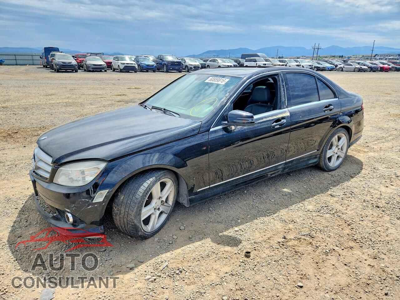 MERCEDES-BENZ C-CLASS 2010 - WDDGF8BB7AR108743