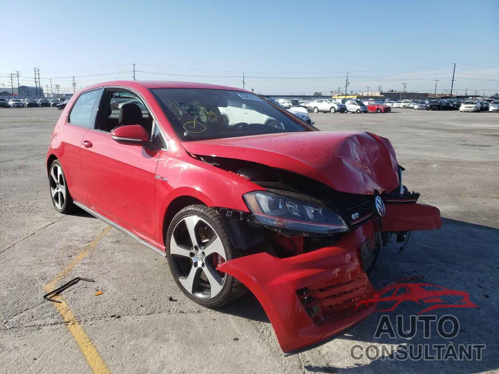 VOLKSWAGEN GTI 2016 - 3VWYT7AU2GM004091