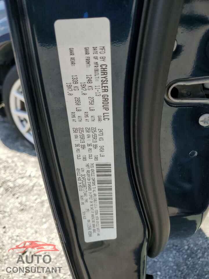 DODGE JOURNEY 2014 - 3C4PDCDG8ET171441