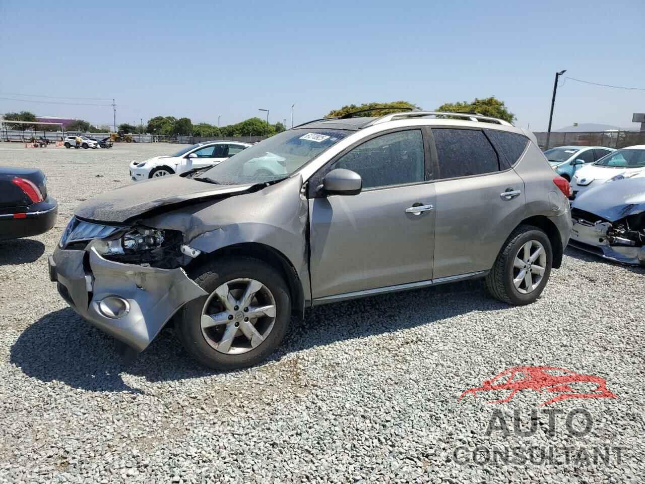 NISSAN MURANO 2009 - JN8AZ18U99W106887