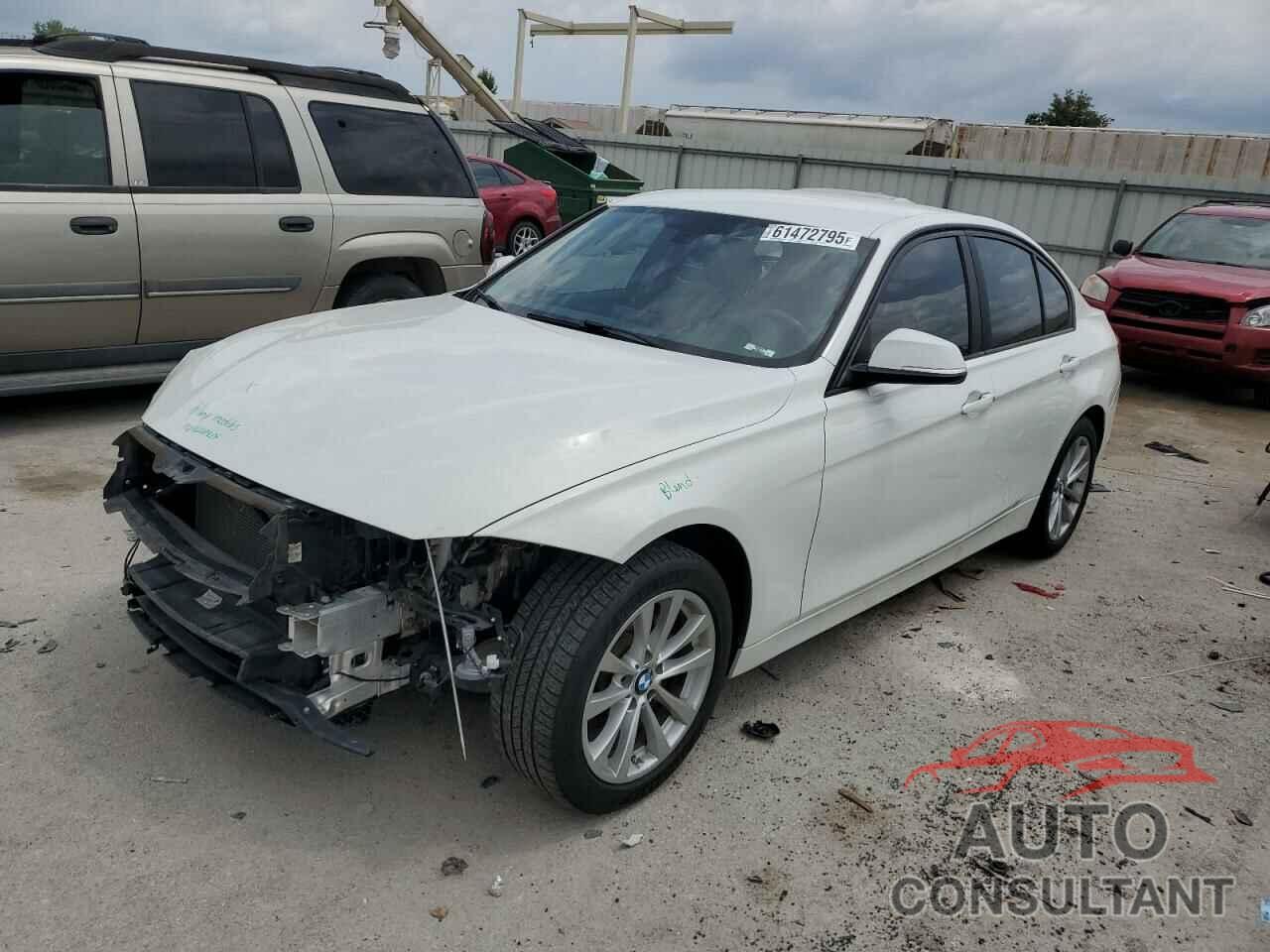 BMW 3 SERIES 2018 - WBA8A3C53JA505466
